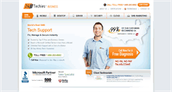 Desktop Screenshot of 247techiessmb.com